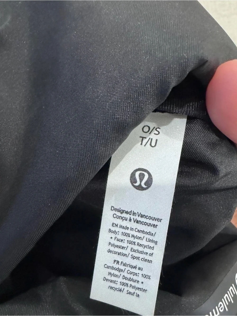 lululemon athletica compact black